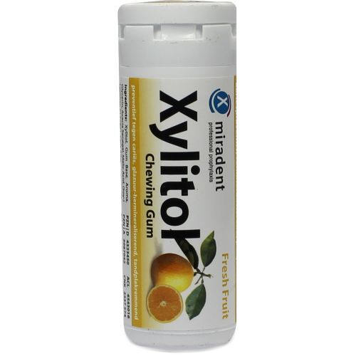 MIRADENT XYLITOL GUM FRUCHT