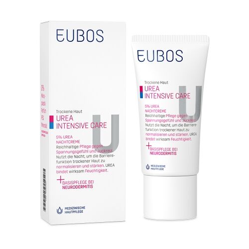 EUBOS TROCKENE Haut Urea 5% Nachtcreme