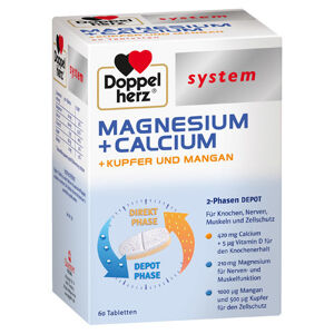 Doppelherz Magnesium+Calcium+Kupfer u Manga system