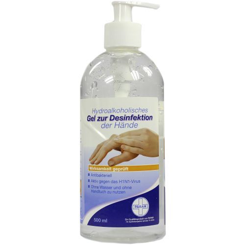 Desinfektionsgel für die Hand antibakteriell