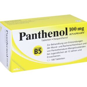 PANTHENOL 100MG Jenapharm