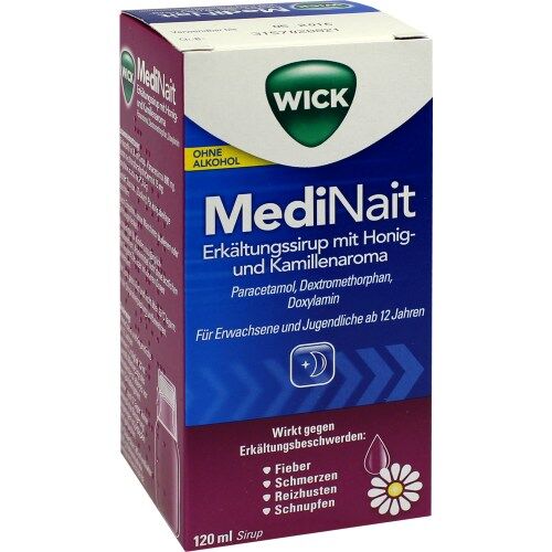 WICK MediNait Erkält.Sirup m.Honig-u.Kamillenaroma