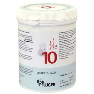 Biochemie Pflüger Nr. 10 Natrium sulfuricum D 6