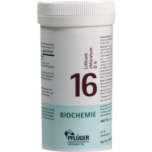 Biochemie Pflüger Nr. 16 Lithium chloratum D 6