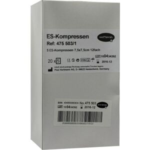 ES-Kompressen steril 7.5x7.5cm Großpackung 12fach