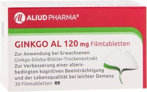 Ginkgo AL 120 mg Filmtabletten