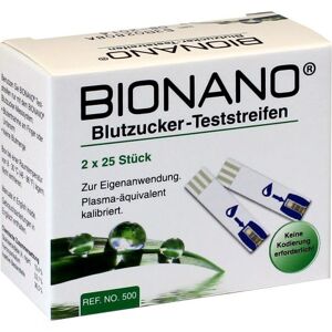 Bionano Blutzucker-Teststreifen