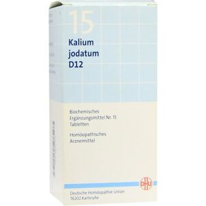 BIOCHEMIE DHU 15 Kalium jodatum D12 Tabl.
