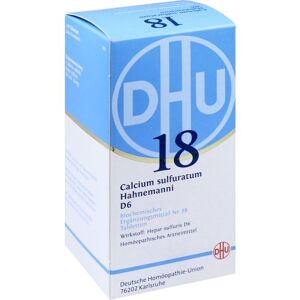 BIOCHEMIE DHU 18 Calcium sulfuratum D 6 Tabl.