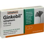 GINKOBIL ratiopharm 120 mg Filmtabletten