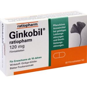 GINKOBIL ratiopharm 120 mg Filmtabletten