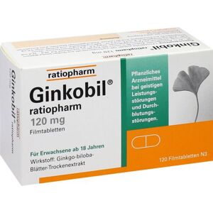 GINKOBIL ratiopharm 120 mg Filmtabletten