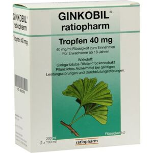 Ginkobil-ratiopharm Tropfen 40mg