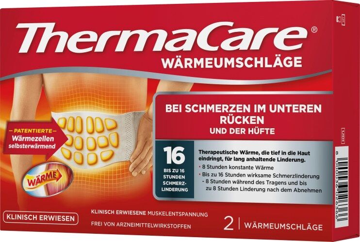 ThermaCare Rückenumschläge S-XL z.Schmerzlinderung