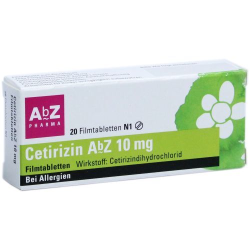 Cetirizin AbZ 10mg Filmtabletten