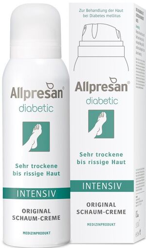 Allpresan diabetic Schaum-Creme INTENSIV 125 ml