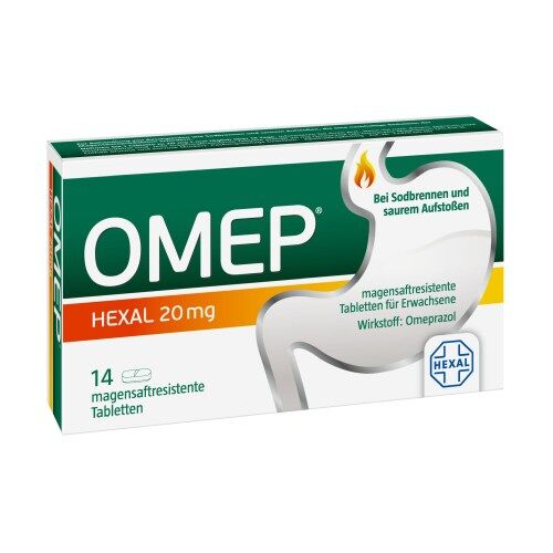 Omep HEXAL 20mg magensaftresistente Tabletten