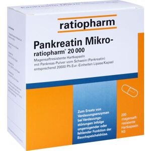 Pankreatin Mikro-ratiopharm 20000