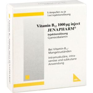 VITAMIN B12 1000UG INJECT JENAPHARM