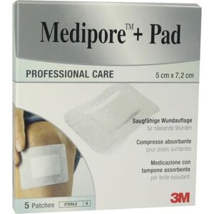 Medipore +Pad 3M 5.0 cm x 7.2 cm