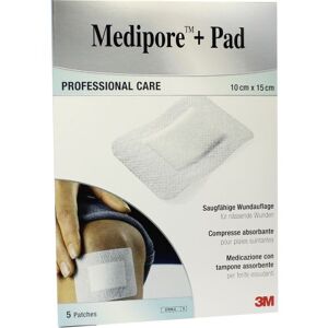 Medipore + Pad 3M 10.0 cm x 15.0 cm