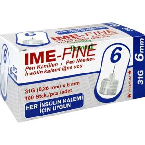 IME-FINE Universal 31G/6mm Pen Kanülen