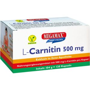 L-Carnitin 500mg MEGAMAX