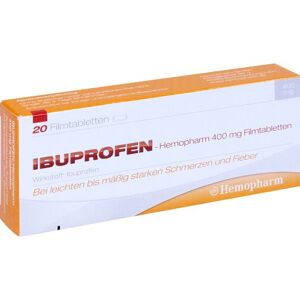 ibuprofen-Hemopharm 400mg Filmtabletten