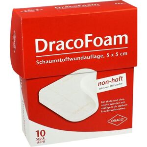 DracoFoam Schaumstoff Wundauflage 5x5cm