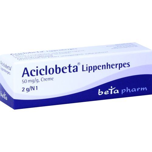 Aciclobeta Lippenherpes Creme