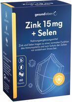 gesund leben Zink 15mg + Selen