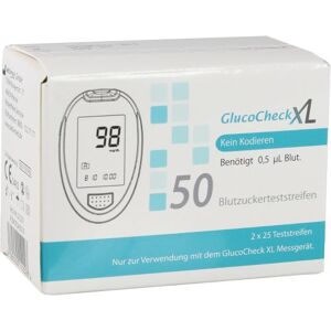 GlucoCheck XL Blutzuckerteststreifen