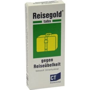 REISEGOLD TABS GEGEN REISEUEBELKEIT