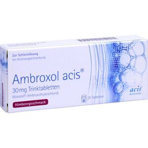Ambroxol acis 30mg Trinktabletten