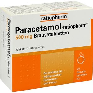 Paracetamol-ratiopharm 500mg Brausetabletten