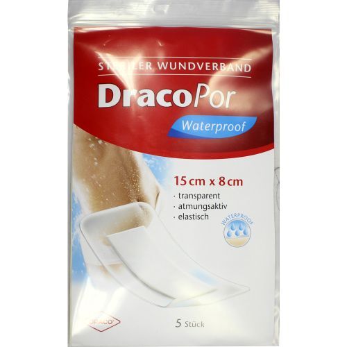 Dracopor Waterproof Wundverband steril 15cmx8cm