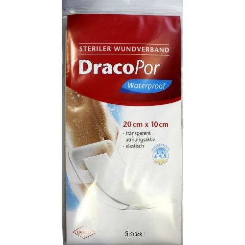 Dracopor Waterproof Wundverband steril 20cmx10cm