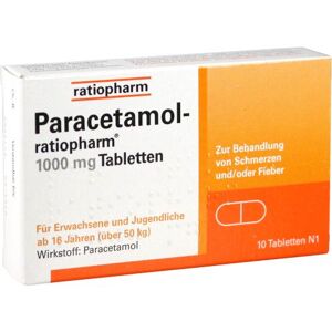 Paracetamol-ratiopharm 1000 mg Tabletten