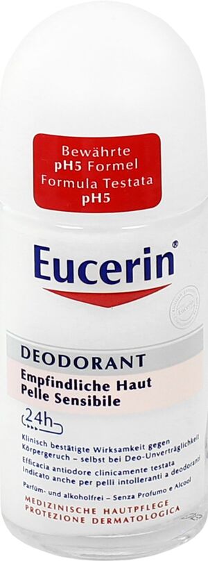Eucerin Deodorant Roll on 24h