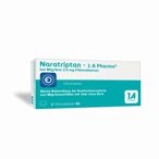 Naratriptan - 1 A Pharma bei Migräne 2.5mg Filmtab