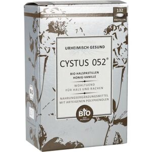 Cystus 052 Bio Halspastillen Honig-Vanille