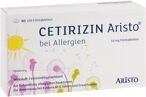 Cetirizin Aristo bei Allergien 10mg Filmtabletten