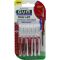 GUM TRAV-LER rot Kerze 0.8mm Interdental+6 Kappen