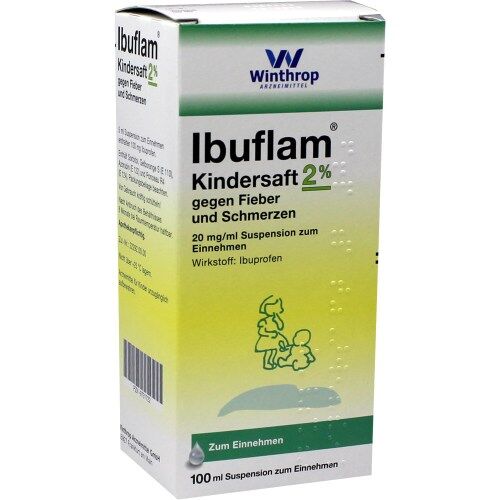 Ibuflam Kindersaft20mg/ml gegen Fieber u.Schmerzen