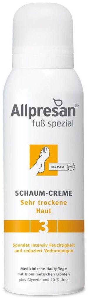 Allpresan Fuß spezial Nr. 3 - Sehr trockene Haut - Schaum Creme 125 ml