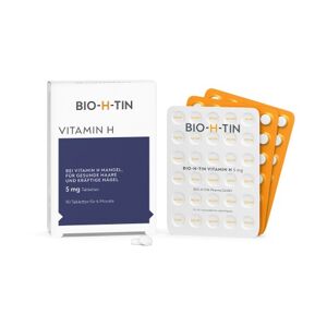 BIO H TIN Vitamin H 5mg für 6 Monate