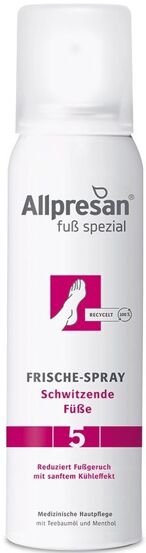 Allpresan Fuß spezial Nr. 5 - Schwitzende Füße - Frische-Spray 100 ml