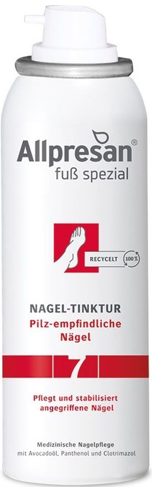 Allpresan Fuß spezial Nr. 7 - Pilz-empfindliche Nägel - Nagel-Tinktur 125 ml