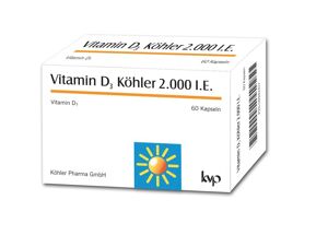 Vitamin D3 Köhler 2000 IE