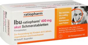 IBU-ratiopharm 400mg akut Schmerztabletten